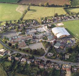 Aerial Photo of School